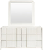 Fluted Dresser - Elevate Your Space with Elegant Art Deco Design and Intricate Fluted Detailing