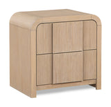 Fluted Night Stand - Elevate Your Space with Elegant Art Deco Design and Intricate Fluted Detailing