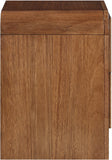 Fluted Night Stand - Elevate Your Space with Elegant Art Deco Design and Intricate Fluted Detailing