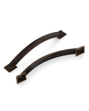 DESIGN3150 Arch Pull Warm Modern Cabinet Handles – Durable, Mix-Metal Kitchen Hardware