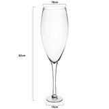 Worlds Largest Giant Wine Glass - Huge 32 Inches, 3.7 Gallons