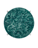 Rina Teal Drinks Table