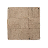 Escobedo Square Jute Side Table