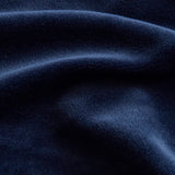 Faux Fur Velvet Throw Blanket 50x60", Navy