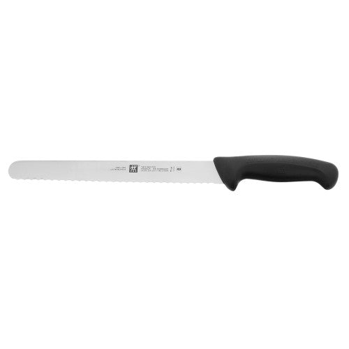 ZWILLING Twin Master Black 9.5-inch Serrated Slicer Knife