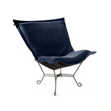 Komodo Navy Puff Chair and Frame