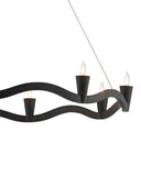 Serpentina Black Chandelier