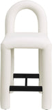 Amari - Faux Leather Stool