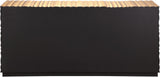 Golda Gold Leaf Sideboard Buffet - Glamorous Hand-Carved Starburst Design for Contemporary Dining Room