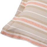Indoor/Outdoor Puff Scroll Ottoman Dune Terra