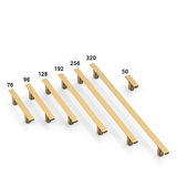 DESIGN3273 Champagne Bronze Cabinet Pulls – Warm Modern Elegant Kitchen Handles, Easy to Install & Durable