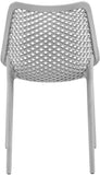 Mykonos Contemporary Outdoor Patio Dining Chair Set (Set of 4)
