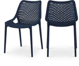 Mykonos Contemporary Outdoor Patio Dining Chair Set (Set of 4)