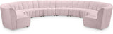 Infinity - 10 Piece Velvet Modular Sectional