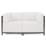 Axis Ottoman Seascape Natural Slipcover -Cover Only