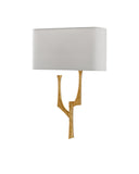 Bodnant Gold Wall Sconce, Right