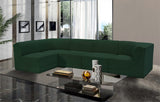 Ollie 128" Boucle Fabric Upholstered 5pc. Modular Sectional