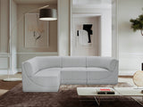 Ollie 98" Boucle Fabric Upholstered 4pc. Modular Sectional