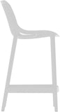 Mykonos Contemporary Outdoor Patio Stool Set of 4 - Weather Resistant, Stylish, Durable Design