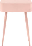 Rylan Night Stand - Modern Metal Storage Table with Drawer for a Stylish and Minimalist Bedroom Decor