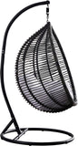 Tarzan Outdoor Patio Swing Chair - Stylish Rattan Design with Waterproof Cushion for Indoor & Outdoor Use