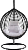 Tarzan Outdoor Patio Swing Chair - Stylish Rattan Design with Waterproof Cushion for Indoor & Outdoor Use