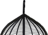 Tarzan Outdoor Patio Swing Chair - Stylish Rattan Design with Waterproof Cushion for Indoor & Outdoor Use