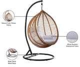 Tarzan Outdoor Patio Swing Chair - Stylish Rattan Design with Waterproof Cushion for Indoor & Outdoor Use