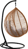 Tarzan Outdoor Patio Swing Chair - Stylish Rattan Design with Waterproof Cushion for Indoor & Outdoor Use