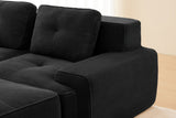CORDELIA 151" 6-Seater Sofa with 2 Ottomans