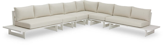 Maldives Outdoor Patio Modular Sectional - Customizable Contemporary Design for Ultimate Comfort