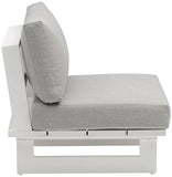 Maldives Outdoor Patio Chair - Stylish Modular Design with Water Resistant Fabric for Ultimate Comfort