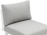 Maldives Outdoor Patio Chair - Stylish Modular Design with Water Resistant Fabric for Ultimate Comfort