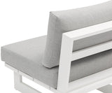 Maldives Outdoor Patio Chair - Stylish Modular Design with Water Resistant Fabric for Ultimate Comfort