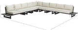 Maldives Outdoor Patio Modular Sectional - Customizable, Stylish, and Weather-Resistant Seating Solution