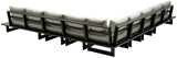 Maldives Outdoor Patio Modular Sectional - Customizable, Stylish, and Weather-Resistant Seating Solution