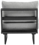 Maldives Outdoor Patio Chair - Contemporary Modular Design with Durable Aluminum Frame for Your Deck