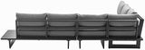 Maldives Outdoor Patio Modular Sectional - Customizable Contemporary Design for Ultimate Comfort