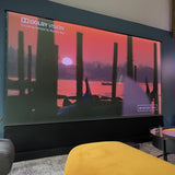 100''-130'' Cinematic+ ALR Motorized Floor Rising Acoustic Screen