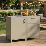 Wholesale Outdoor Aluminum Double-Door Cabinet – Rust-Proof