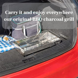 17-Inch Portable Stainless Steel Charcoal Grill