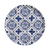 DESSERT PLATE BIO STONEWARE Ø 8.46" - SET OF 3 DESIGNS MAYA