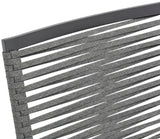 Maldives Contemporary Outdoor Patio Dining Side Chair Set - Stylish Weather-Resistant Comfort