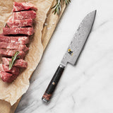 MIYABI Black 5000MCD67 Santoku Knife