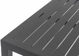 Maldives Contemporary Aluminum Square Bar Table for Stylish Outdoor Relaxation and Entertaining