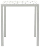 Maldives Contemporary Aluminum Square Bar Table for Stylish Outdoor Relaxation and Entertaining