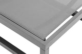 Maldives Outdoor Adjustable Chaise Lounge Chair - Stylish White Aluminum Frame for Ultimate Relaxation