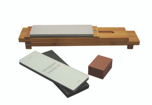 KRAMER by ZWILLING 6-pc Glass Water Stone Sharpening Set