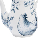 Blue Stallion 11-Piece New Bone China Tea Set