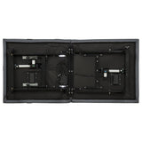 Weston Twin XL Dual-Motor Massage Adjustable Bed Base Black and Grey